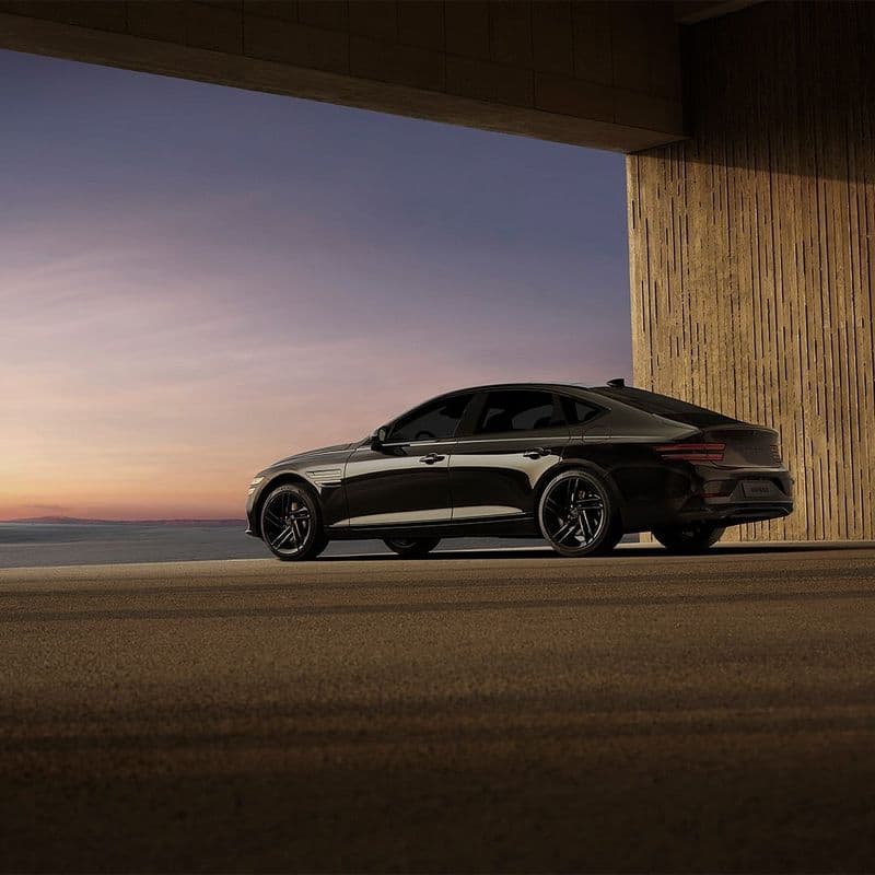 제네시스 G80 블랙 출시