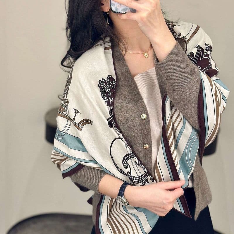 에르메스 2025ss 트윌리와 까레