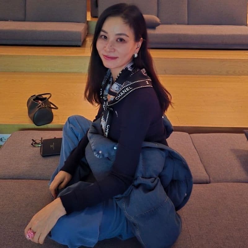 고소영이 선택한 샤넬 스카프는?