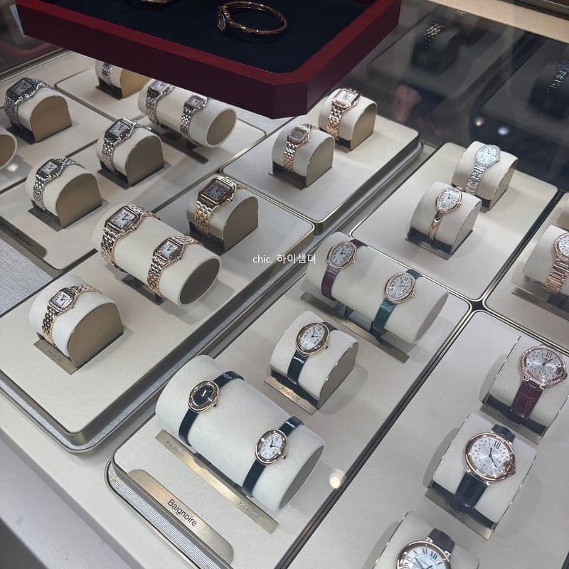 Cartier's price hike on key popular items.