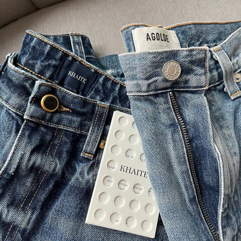 케이트(Khaite) 데님과 니트 리얼 착용 후기