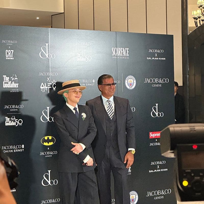 JACOB & CO 오픈 파티 리뷰와 지드래곤 명품 스타일링 분석