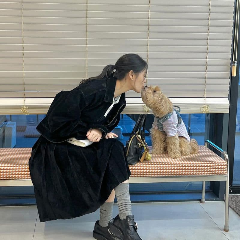 Seolhyun's take on the Miu Miu look.