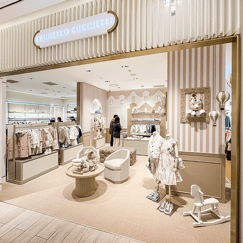 브루넬로 쿠치넬리, 국내 첫 키즈 팝업스토어 신세계백화점 강남점 오픈