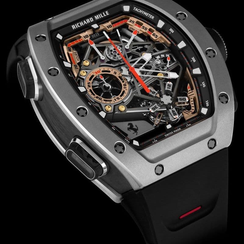 리차드 밀 x 페라리, 한정판 RM 43-01 시계 공개