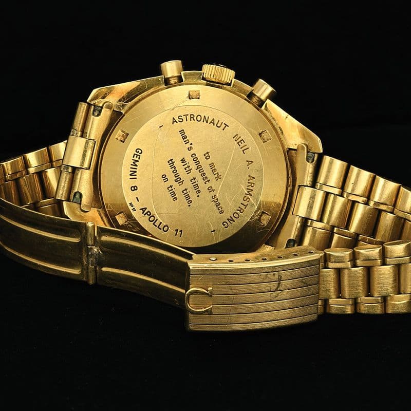 닐 암스트롱의 오메가 시계, 경매 출품. 예상 낙찰가는 27억 원