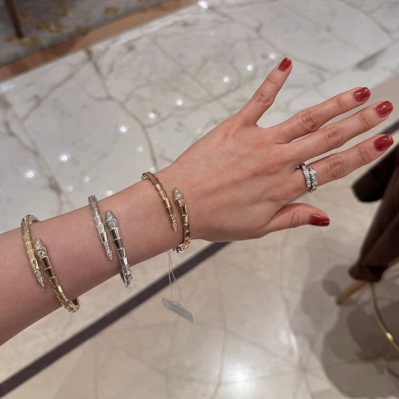 New Bulgari Serpenti Demipave in Yellow Gold is here! (Thoughts on Yellow Gold vs. Rose Gold vs. White Gold?)