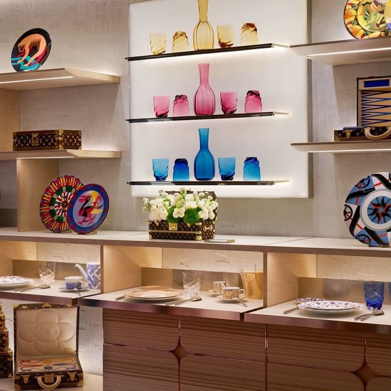 루이비통, 밀라노 디자인 워크서 오브제·테이블웨어 등 '홈 컬렉션' 첫 공개