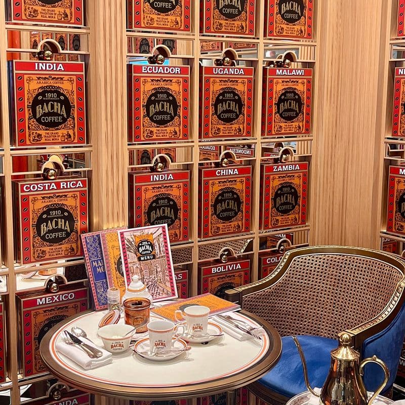 Bacha Coffee, the Hermes of coffee, has opened its second store! Here's a review of my visit to the Lotte Department Store Main Branch location.