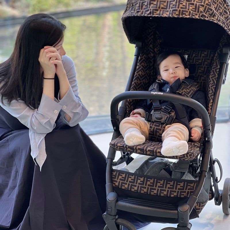 아빠의 로망 2탄✨펜디 FENDI 유모차 후기와 나들이 추천