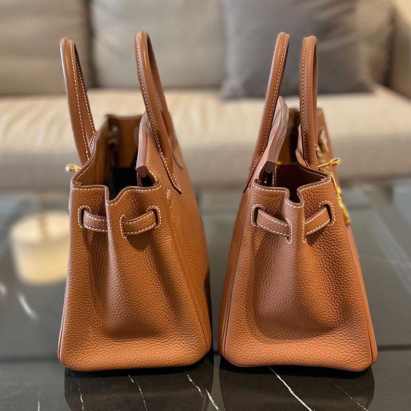 동일 스펙 버킨 골드 25 두 개 비교(가죽, 스티치 등)와 가격, 맛, 분위기 좋은 청담 맛집 추천📍