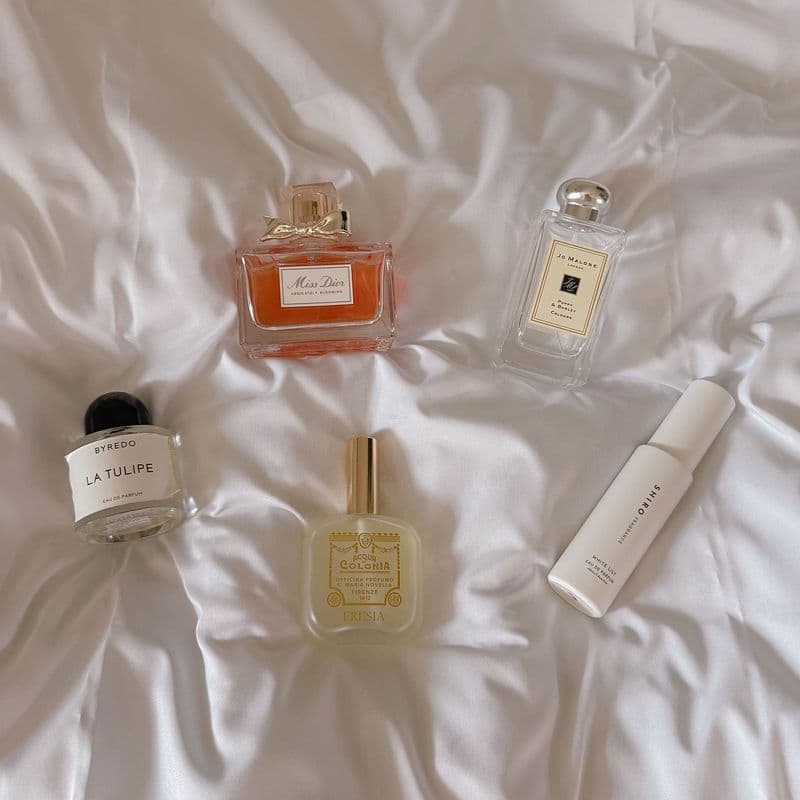 Indulge in small luxuries: Curating a collection of exquisite perfumes and the perfect outfits to match.