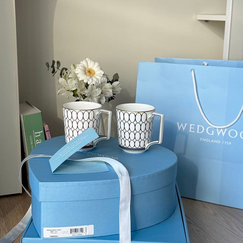 클래식한 테이블웨어 추천! 웨지우드🩵 가정의달 '일상 속 작은 소확행' 선물해 봤어요.