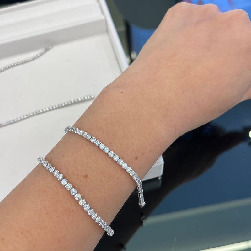 여름 주얼리로 하기 좋은 테니스팔찌 : 엘도라도 X 시크먼트 랩다이아 팔찌 시착 후기