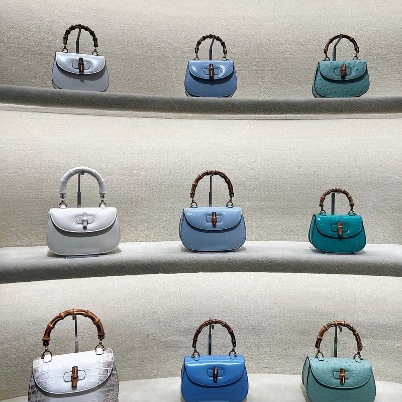 구찌 뱀부백의 모든 것 - 상하이 팝업 스토어 후기