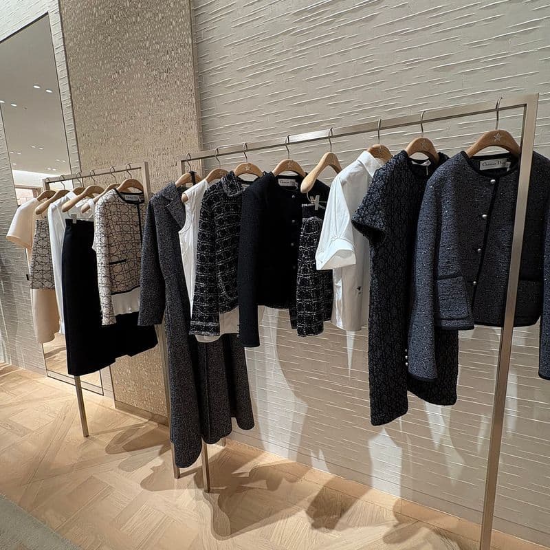 Dior 25 FW Tweed Set & Knit Review: Autumn Wedding Outfit Recommendations