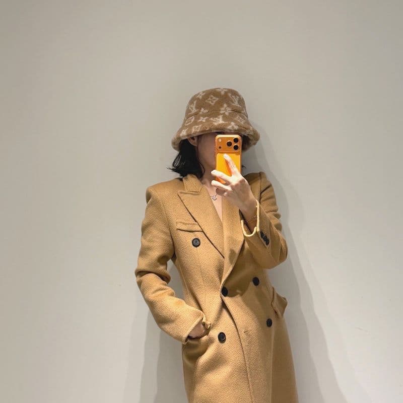 루이비통 신상 '모노그램 플리스 밥 햇' 모자 리뷰｜겨울 베이지 모자 코디 & 100만 원 이하 명품 추천