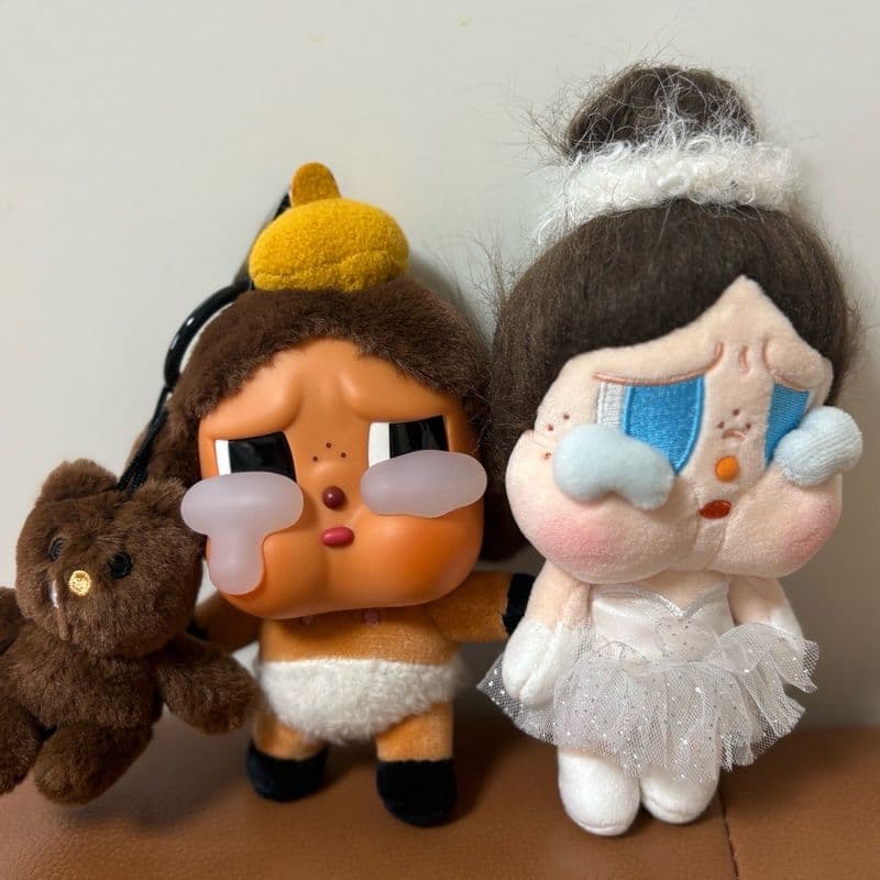 Keychains to replace Pop Mart Labubu | Pop Mart Crying Baby, Little Star, Skullpanda Keychain Review