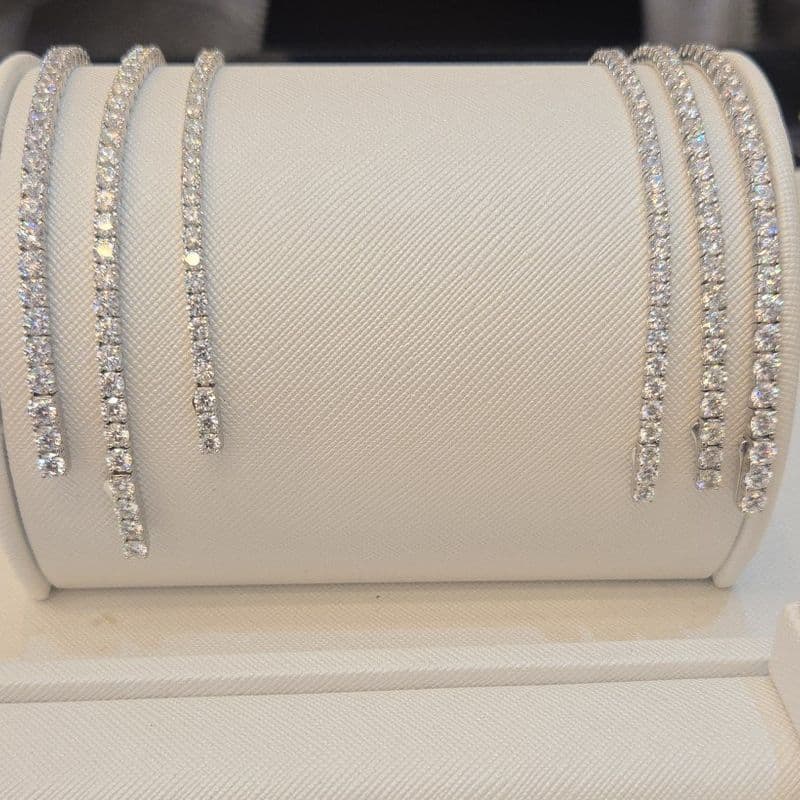 듀.포테리얼 테니스팔찌 후기｜반짝임 & 14k·18k 가격 비교