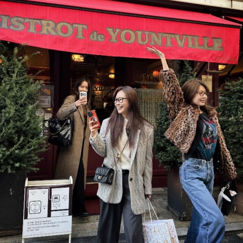 유리 생일을 위해 모인 소녀시대의 생일파티 패션 모음