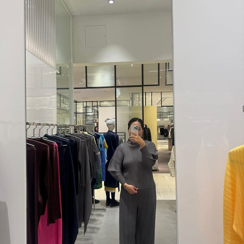 겨울에 구매한 플리츠 플리즈, 겨울 아우터와 코디 모음