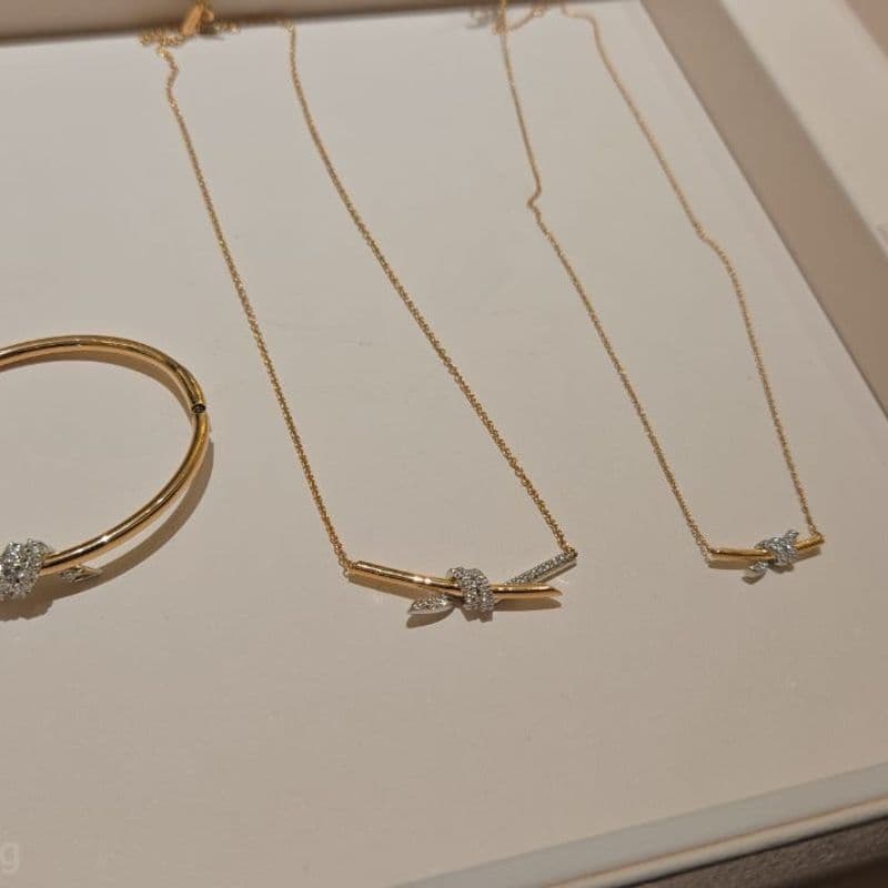 티파니 신상 노트 컬렉션 리뷰｜노트 링·목걸이 착용 & 레이어드 후기