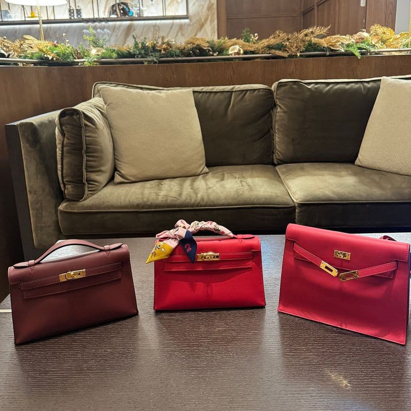 에르메스 레드 가방 3종 비교 | 루즈 아쉬 vs 루즈라디유 vs 버말리온