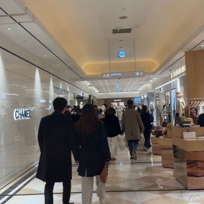 명절 전 신세계백화점 강남 웨이팅 & 원베일리 스카이 11 후기