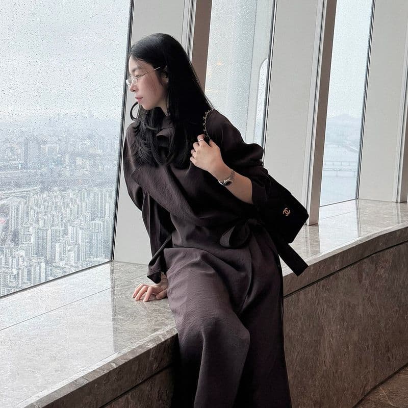 롤렉스 데이저스트 28mm 초코판 별다이아 3년 착용 후기 & 샤넬 25백 데일리 코디