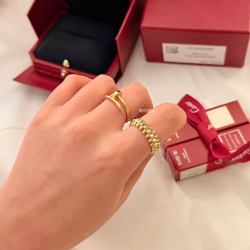 까르띠에 클래쉬 링 디파짓 수령 후기｜저스트 앵끌루 링 레이어드 & 사이즈 팁