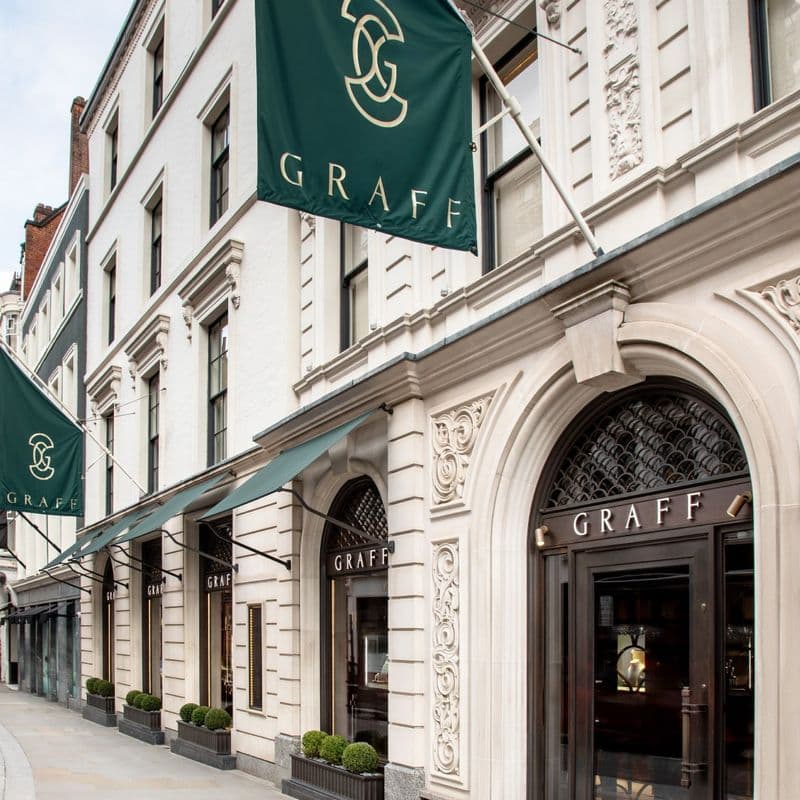 극소수만 입장가능한 런던 뉴 본드 스트리트 그라프 프라이빗 룸 