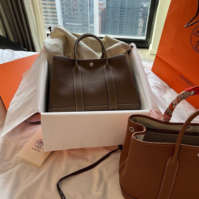 뉴욕 에르메스 가든파티 30 에토프 구매 성공 후기｜무실적 구매 팁·착용샷