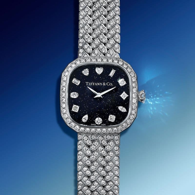 티파니앤코, 다이아몬드 512개로 완성된 6캐럿 워치 공개