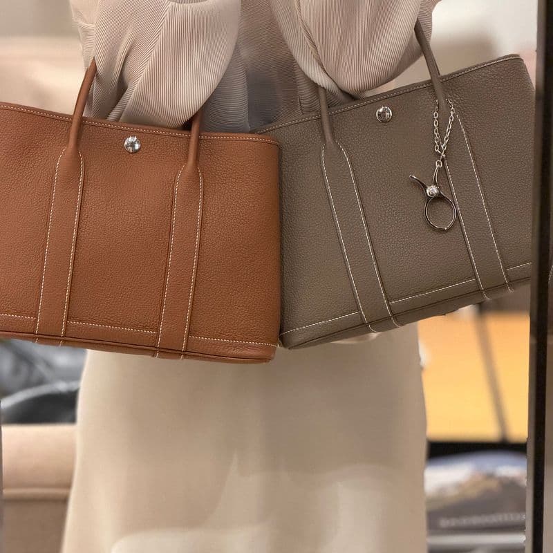 에르메스 가든파티 30 골드 vs 에토프 비교, 색감 차이와 착용샷 후기 총정리