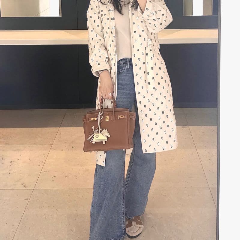 봄 데일리룩 코디 추천, 이세이미야케 더캐시미어 쇼핑 아이템 총정리 (에르메스 미니켈리, 리바이스 데님)