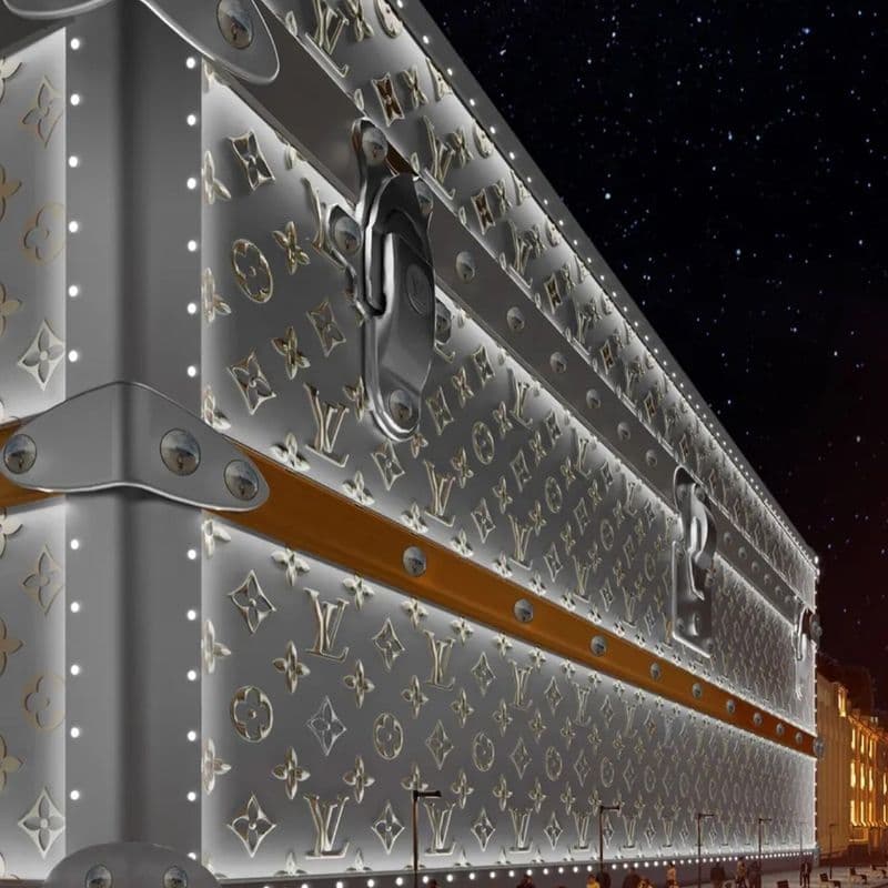 루이비통 트렁크 안에서 하룻밤, 모노그램 130주년 기념 런던에 루이비통 호텔 오픈