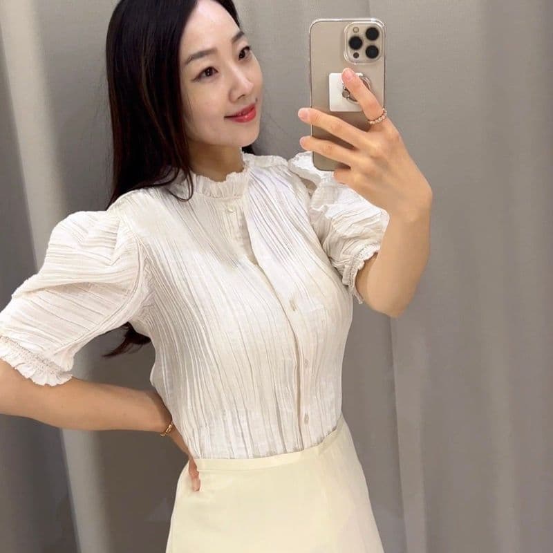 ZARA 봄코디 추천 | 불가리 세르펜티·반클리프 목걸이로 완성한 웜톤 데일리룩 5가지 후기