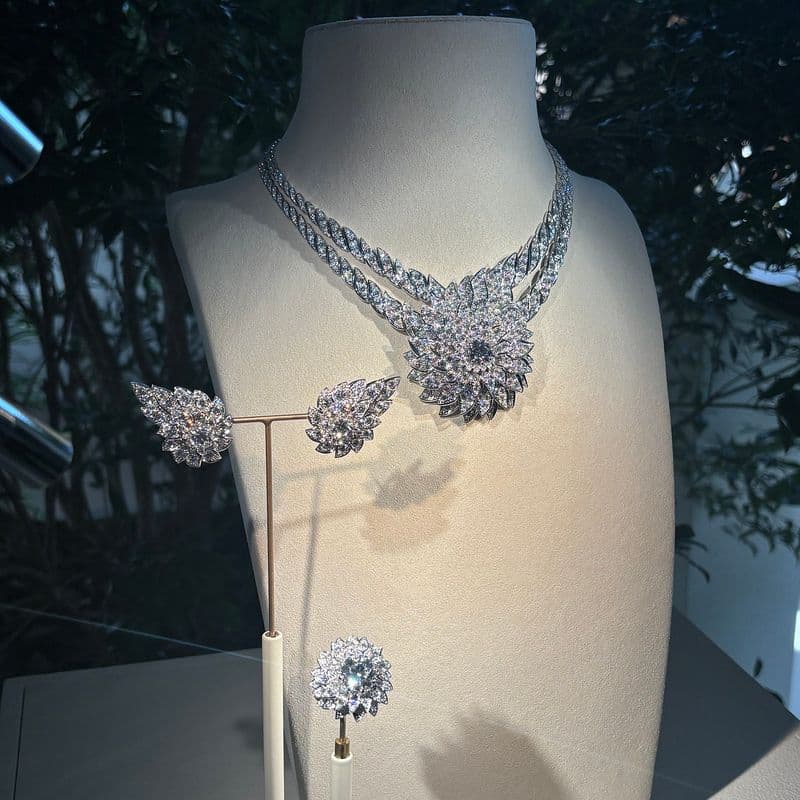 1.8억 목걸이 직접 차본 후기 | 쇼메 ‘Jewels by Nature’ VVIP 행사