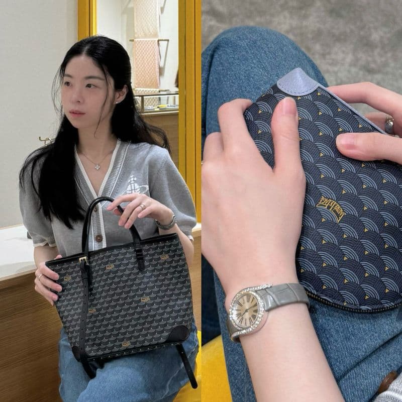 포레르빠쥬 데일리 배틀백 사이즈별 착용샷 및 롯데백화점 인천점 매장 방문 후기