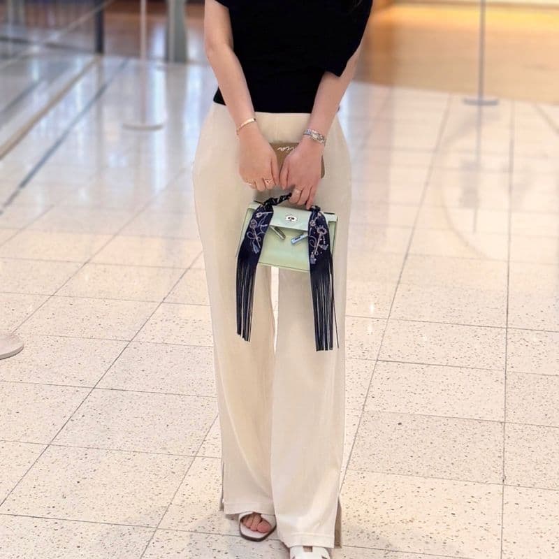 여름 에르메스 100만 원 대 포인트 아이템, 프린지 트윌리 및 오아시스 언박싱과 착샷 후기