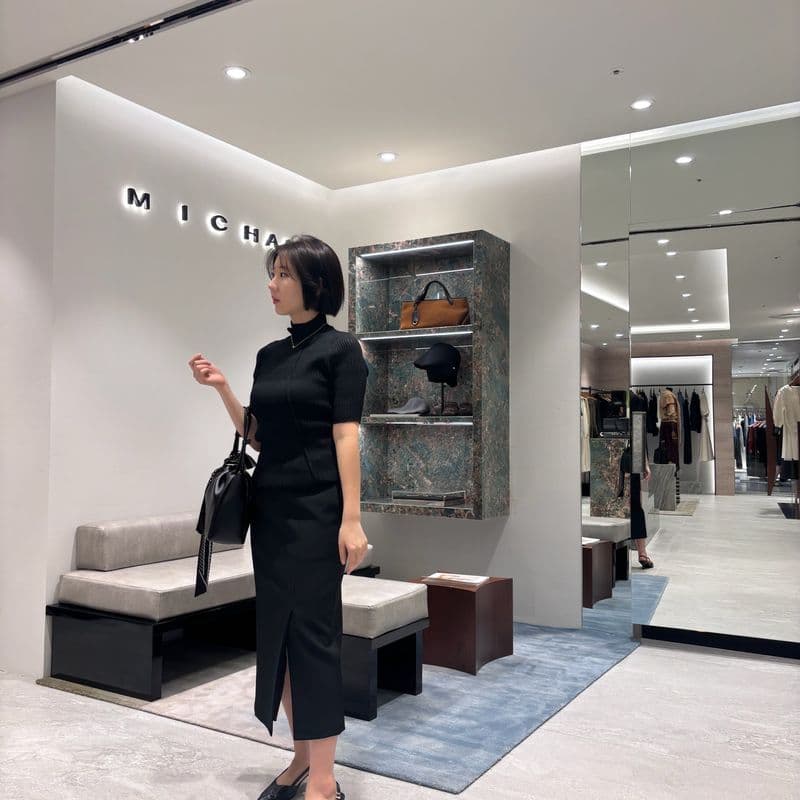 미샤 롯데백화점 본점 리뉴얼 오픈 및 가을 FW 신상 착용샷 후기