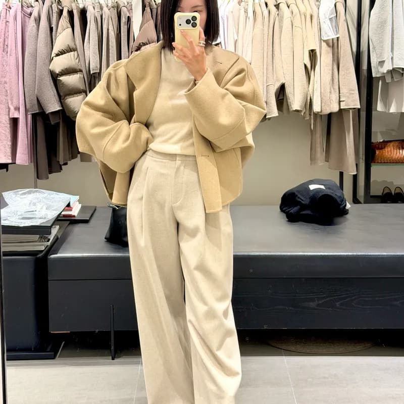 26FW 겨울 OOTD, 더캐시미어 코트·니트·재킷 착용샷 후기