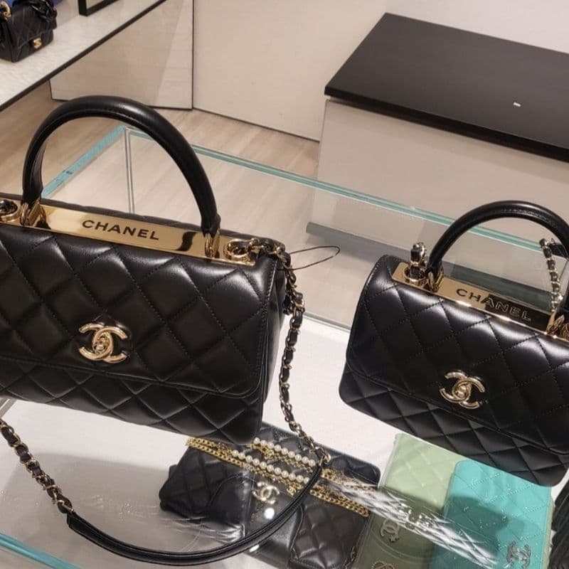 샤넬 24SS 신상사이즈, 트렌디씨씨 뉴미니 개시했어요!