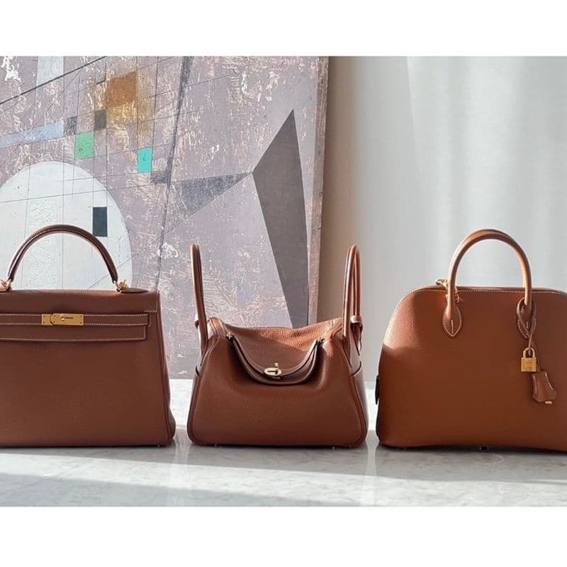 에르메스 골드 가죽 추천! 켈리, 린디, 볼리드 비교 후기