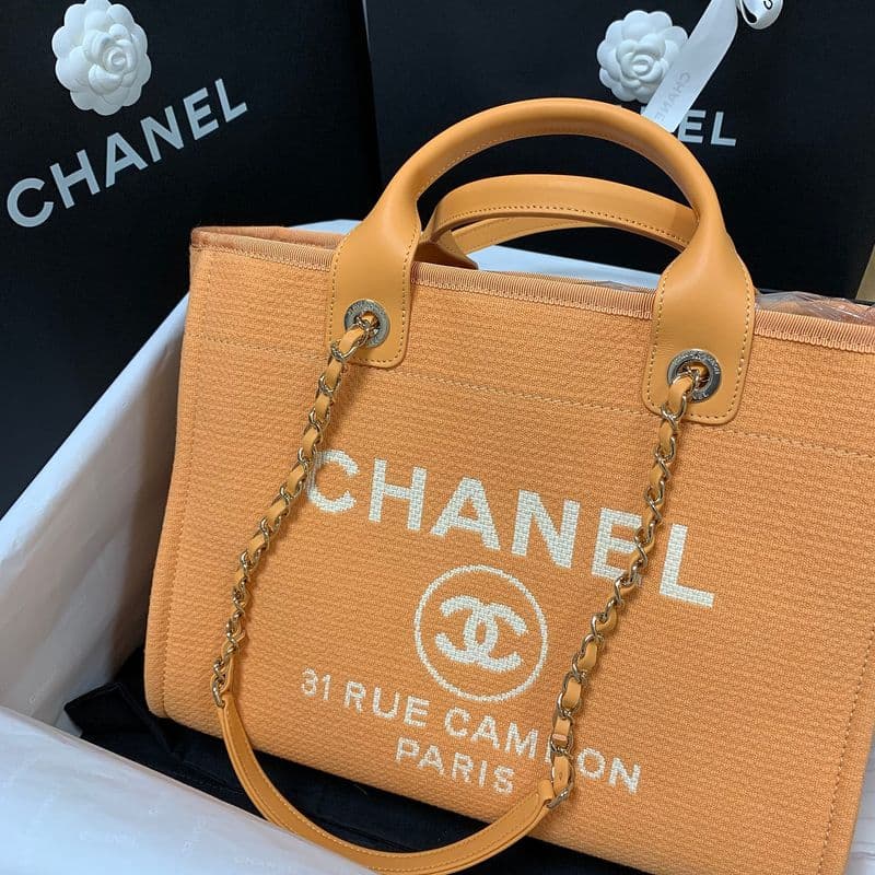 샤넬 데일리백 추천! 도빌백 오렌지 구매 후기