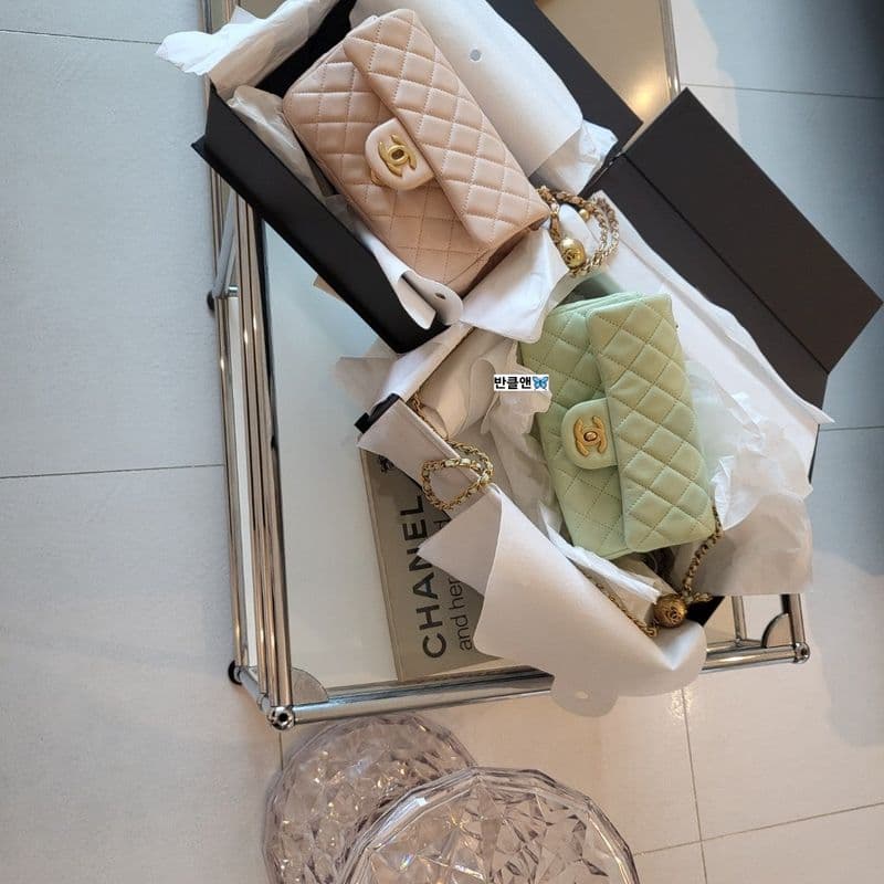 샤넬 17년차, 입문백 클래식 미디움부터 골드볼까지