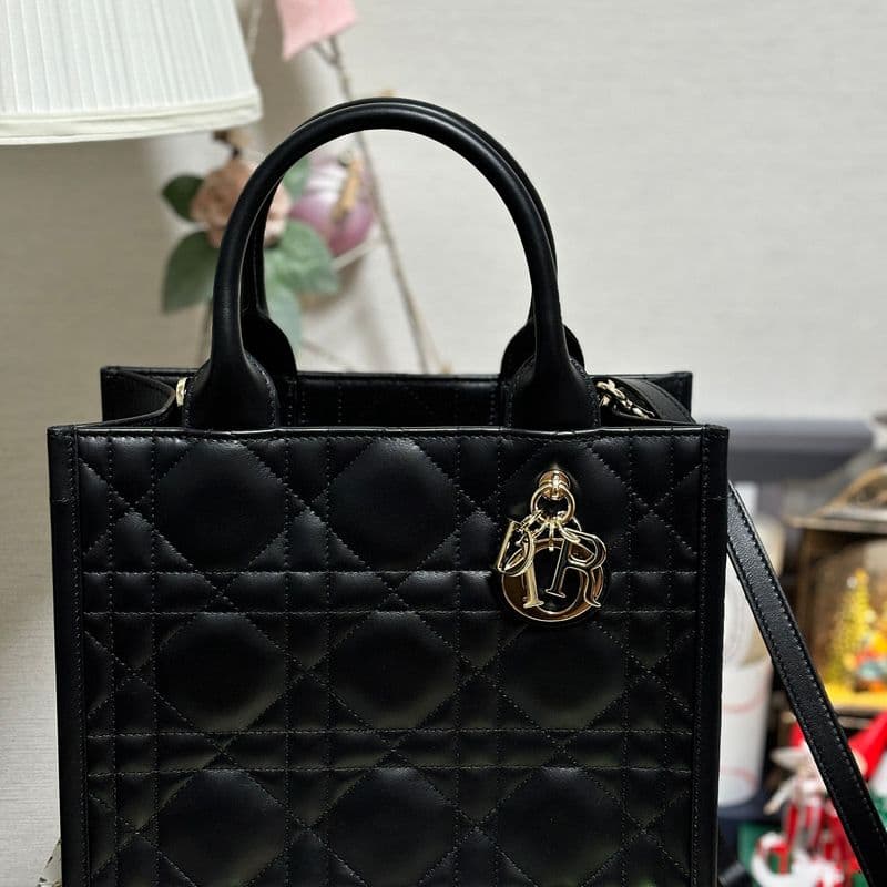 Dior's new bag recommendation! My review of the Book Tote Leather Small with Cannage stitching.