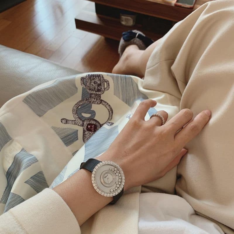 쇼파드 해피다이아몬드 화이트골드 구매 후기