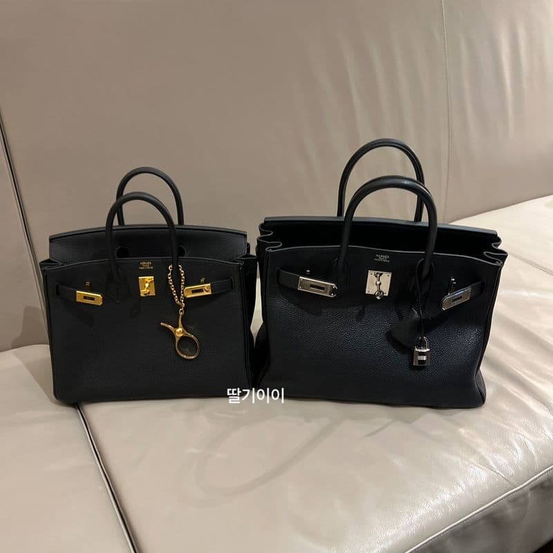 Hermès Birkin Black 25 vs 30: A comparison of Gold Hardware and Silver Hardware (My thoughts and experiences).