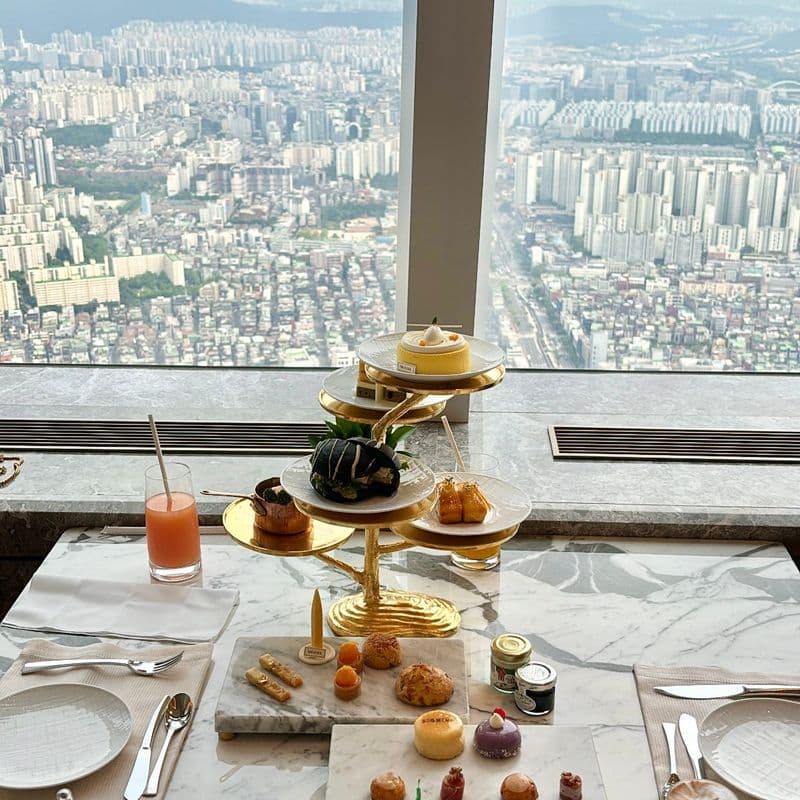 서울 애프터눈 티 세트 추천! 서울신라호텔 콘티넨탈 런치 후기